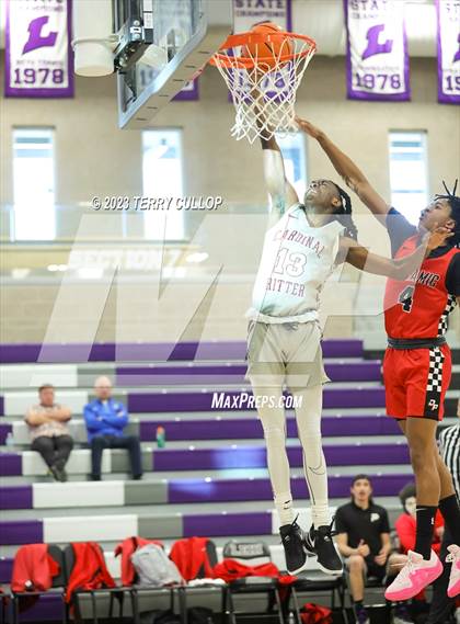 Thumbnail 3 in Dynamic Prep vs. Cardinal Ritter College Prep (Utah Holiday Hoopfest) photogallery.