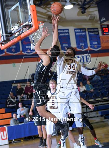 Thumbnail 3 in Sagemont vs. Prestonwood Christian (Tarkanian Classic) photogallery.
