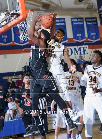 Thumbnail 2 in Sagemont vs. Prestonwood Christian (Tarkanian Classic) photogallery.