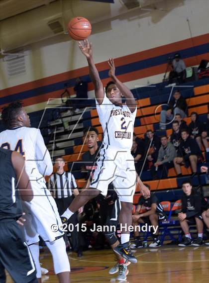 Thumbnail 2 in Sagemont vs. Prestonwood Christian (Tarkanian Classic) photogallery.