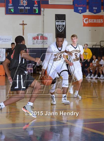 Thumbnail 1 in Sagemont vs. Prestonwood Christian (Tarkanian Classic) photogallery.