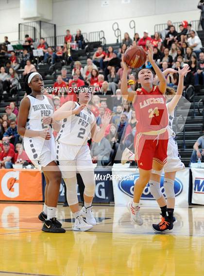 Thumbnail 3 in Orange Lutheran vs. Rolling Hills Prep (CIF SS D2AA Final) photogallery.