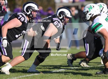 Thumbnail 3 in Shelbyville vs Athens (IHSA 2A State Semifinal) photogallery.