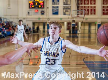 Thumbnail 3 in Archbishop Riordan vs. Serra (CIF CCS Open Division Semifinal) photogallery.