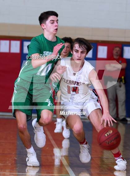 Thumbnail 2 in Clearfield vs. South Fayette (PIAA AAAA First Round) photogallery.