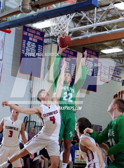 Thumbnail 1 in Clearfield vs. South Fayette (PIAA AAAA First Round) photogallery.