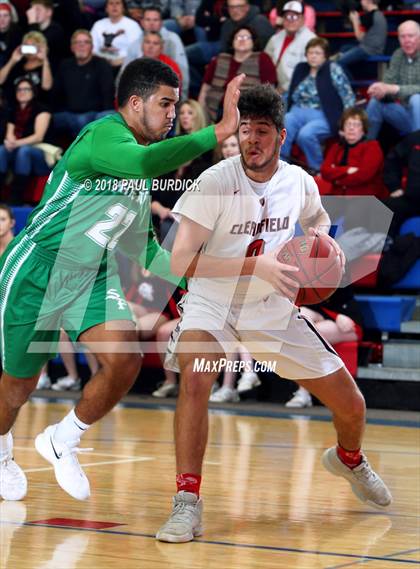 Thumbnail 3 in Clearfield vs. South Fayette (PIAA AAAA First Round) photogallery.