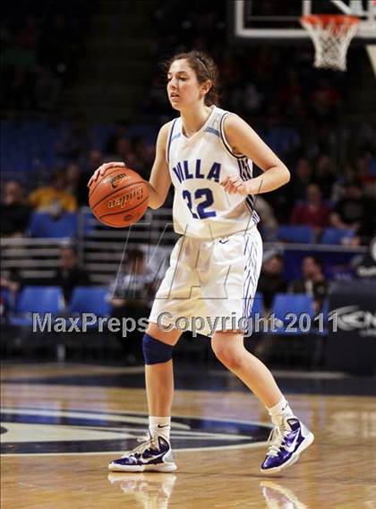 Thumbnail 2 in Villa Maria Academy vs. Dunmore (PIAA Class AA Championship) photogallery.