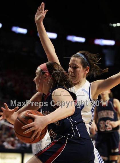 Thumbnail 2 in Villa Maria Academy vs. Dunmore (PIAA Class AA Championship) photogallery.