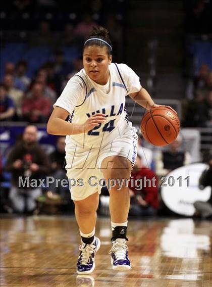 Thumbnail 2 in Villa Maria Academy vs. Dunmore (PIAA Class AA Championship) photogallery.