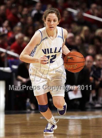 Thumbnail 3 in Villa Maria Academy vs. Dunmore (PIAA Class AA Championship) photogallery.