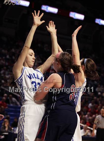 Thumbnail 3 in Villa Maria Academy vs. Dunmore (PIAA Class AA Championship) photogallery.