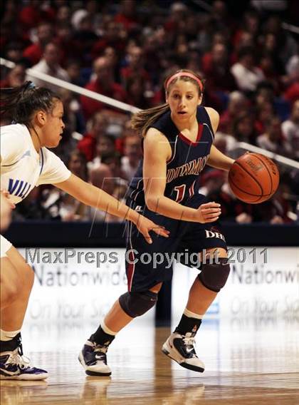 Thumbnail 1 in Villa Maria Academy vs. Dunmore (PIAA Class AA Championship) photogallery.