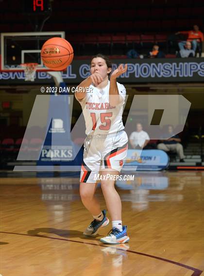 Thumbnail 1 in Haldane vs. Tuckahoe (NYSPHSAA  Section 1 Class C Semifinal) photogallery.