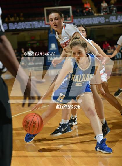 Thumbnail 3 in Haldane vs. Tuckahoe (NYSPHSAA  Section 1 Class C Semifinal) photogallery.