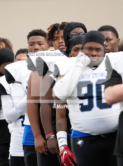 Thumbnail 3 in North Crowley vs Allen (UIL 6A D1 Quarterfinal playoff) photogallery.