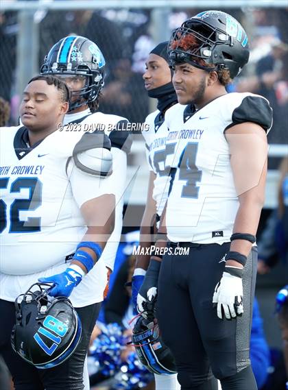 Thumbnail 1 in North Crowley vs Allen (UIL 6A D1 Quarterfinal playoff) photogallery.
