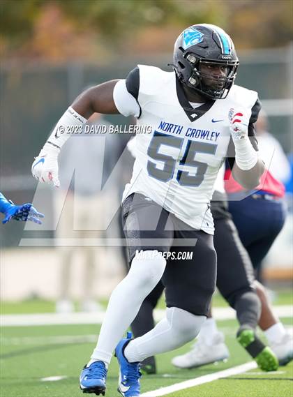 Thumbnail 2 in North Crowley vs Allen (UIL 6A D1 Quarterfinal playoff) photogallery.