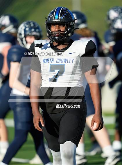 Thumbnail 2 in North Crowley vs Allen (UIL 6A D1 Quarterfinal playoff) photogallery.