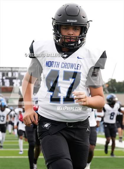 Thumbnail 3 in North Crowley vs Allen (UIL 6A D1 Quarterfinal playoff) photogallery.