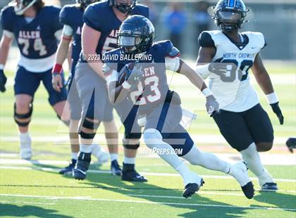 Thumbnail 1 in North Crowley vs Allen (UIL 6A D1 Quarterfinal playoff) photogallery.