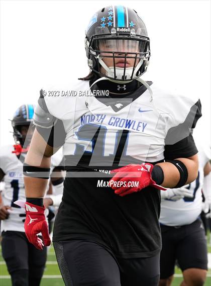 Thumbnail 2 in North Crowley vs Allen (UIL 6A D1 Quarterfinal playoff) photogallery.