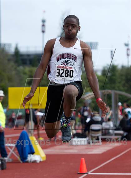 Thumbnail 1 in Stanford Invitational Triple Jump photogallery.