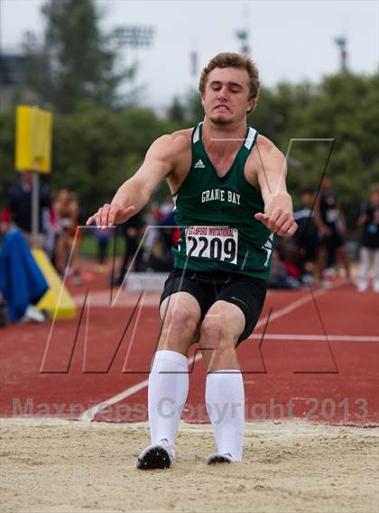 Thumbnail 2 in Stanford Invitational Triple Jump photogallery.
