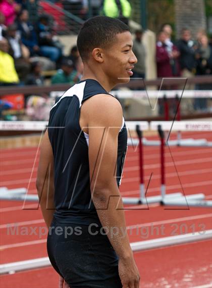 Thumbnail 1 in Stanford Invitational Triple Jump photogallery.
