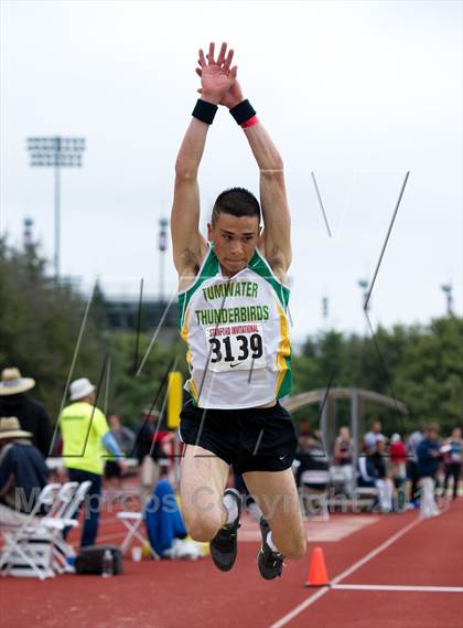 Thumbnail 2 in Stanford Invitational Triple Jump photogallery.