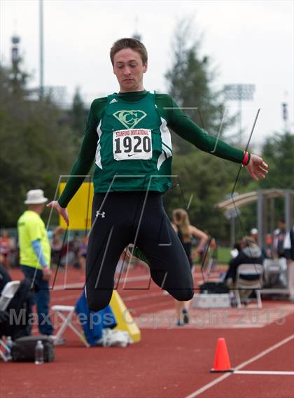 Thumbnail 1 in Stanford Invitational Triple Jump photogallery.