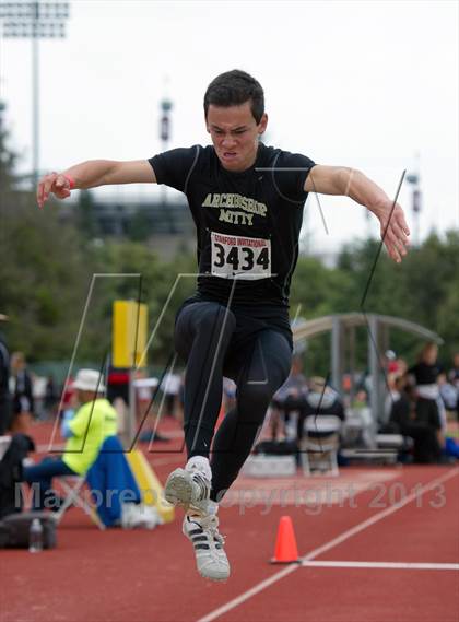 Thumbnail 1 in Stanford Invitational Triple Jump photogallery.