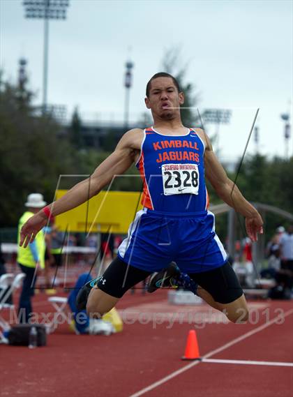 Thumbnail 1 in Stanford Invitational Triple Jump photogallery.