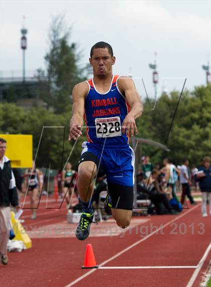 Thumbnail 1 in Stanford Invitational Triple Jump photogallery.