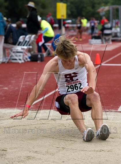 Thumbnail 1 in Stanford Invitational Triple Jump photogallery.