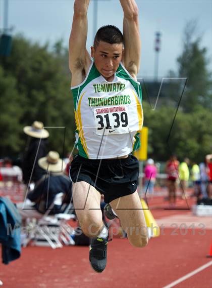 Thumbnail 1 in Stanford Invitational Triple Jump photogallery.