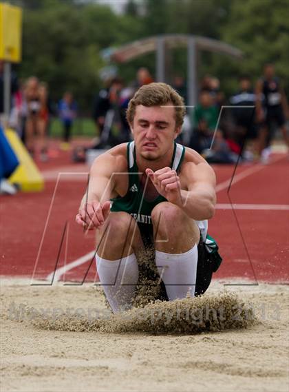 Thumbnail 1 in Stanford Invitational Triple Jump photogallery.