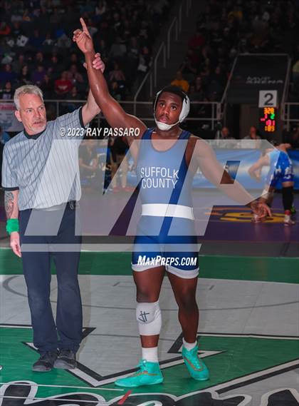 Thumbnail 2 in NYSPHSAA Wrestling Championships Round 2 152 lbs - 285 lbs photogallery.