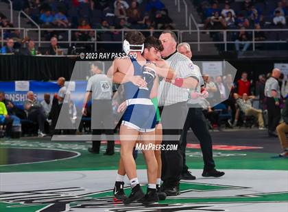 Thumbnail 1 in NYSPHSAA Wrestling Championships Round 2 152 lbs - 285 lbs photogallery.