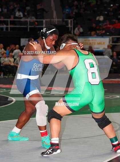 Thumbnail 3 in NYSPHSAA Wrestling Championships Round 2 152 lbs - 285 lbs photogallery.