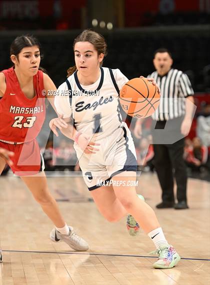Thumbnail 2 in Marshall vs. San Gabriel Academy photogallery.