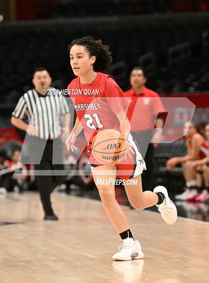 Thumbnail 2 in Marshall vs. San Gabriel Academy photogallery.
