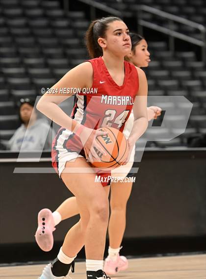 Thumbnail 2 in Marshall vs. San Gabriel Academy photogallery.