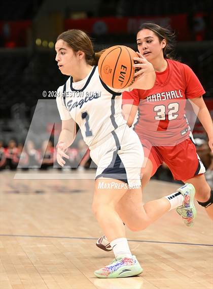 Thumbnail 2 in Marshall vs. San Gabriel Academy photogallery.