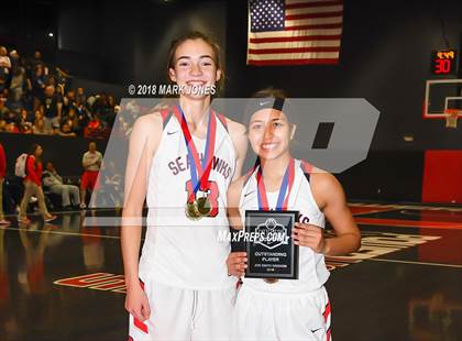 Thumbnail 2 in Mater Dei @ Redondo Union (Nike Tournament of Champions) photogallery.
