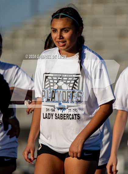 Thumbnail 3 in Veterans Memorial vs. Vela (UIL Soccer 5A Region 3 & 4 Bi-District) photogallery.