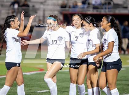 Thumbnail 2 in Veterans Memorial vs. Vela (UIL Soccer 5A Region 3 & 4 Bi-District) photogallery.