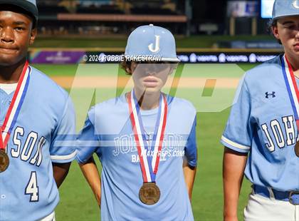 Thumbnail 1 in Johnson @ Tomball (UIL 6A Baseball Semifinal Medal Ceremony) photogallery.