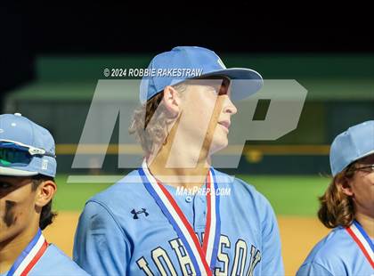 Thumbnail 2 in Johnson @ Tomball (UIL 6A Baseball Semifinal Medal Ceremony) photogallery.
