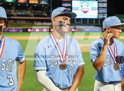 Thumbnail 2 in Johnson @ Tomball (UIL 6A Baseball Semifinal Medal Ceremony) photogallery.